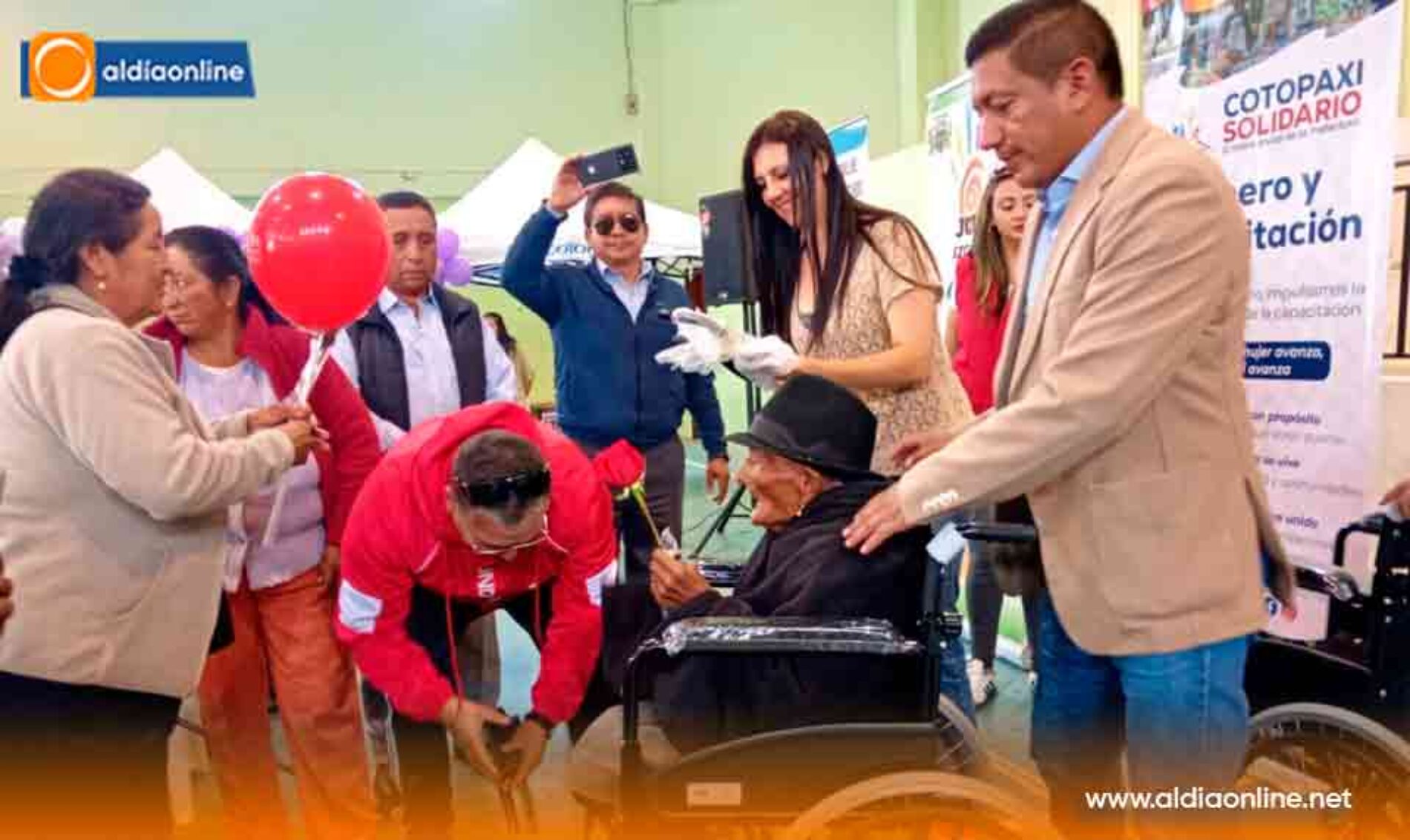 INAUGURACIÓN DE ASFALTADO  Y SOLIDARIDAD MARCAN CELEBRACIÓN DE LOS 175 AÑOS DE COTOPAXI EN ISINLIVÍ