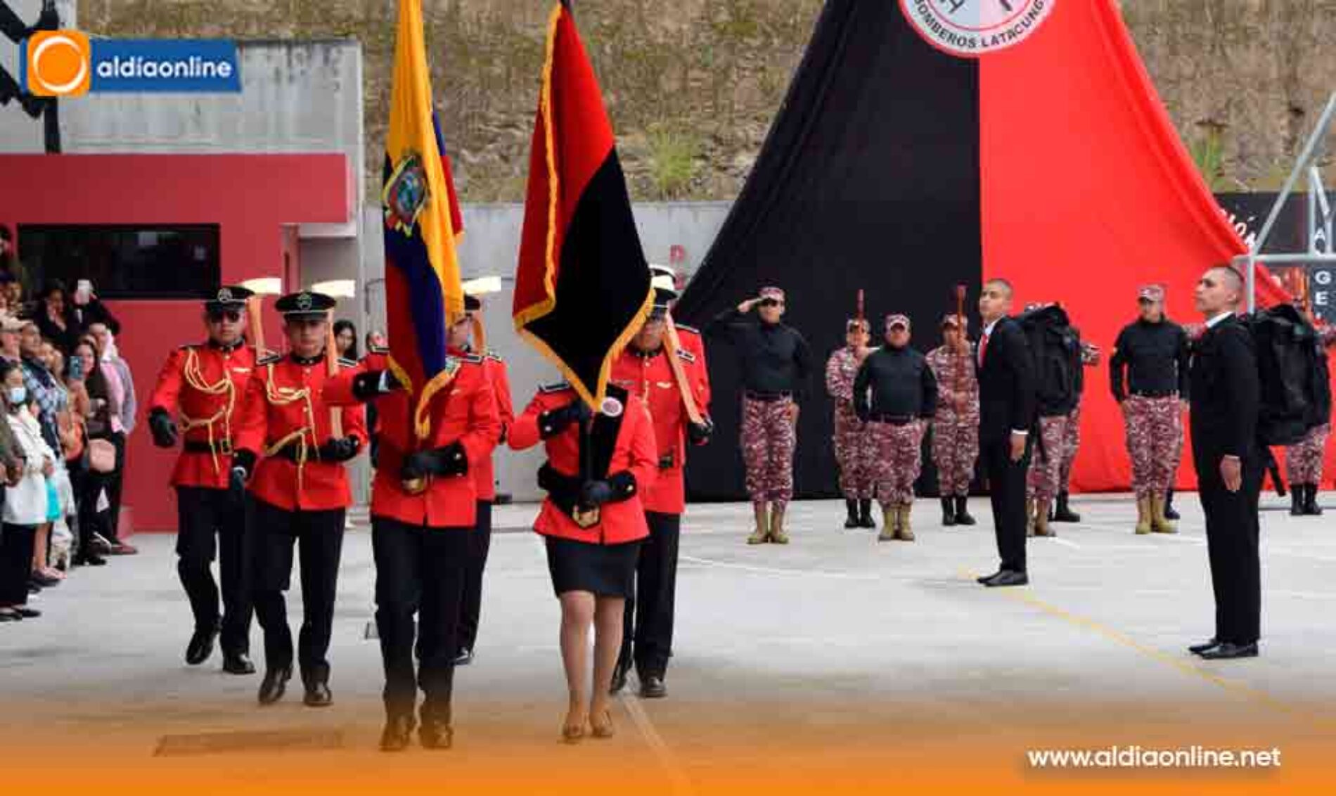 CUERPO DE BOMBEROS DE LATACUNGA INICIA LA FORMACIÓN DE LA IV PROMOCIÓN DE ASPIRANTES A BOMBEROS PROFESIONALES