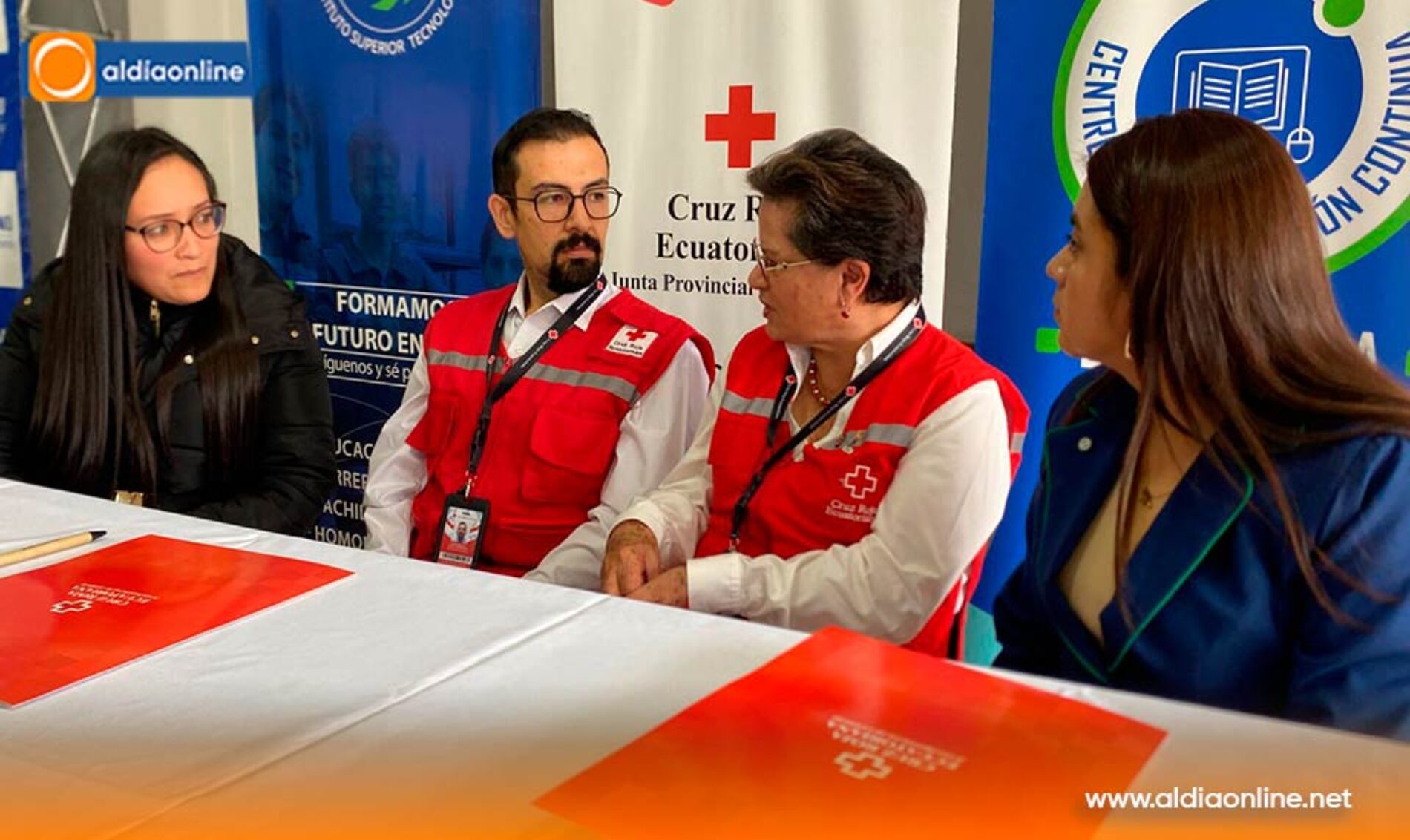 CRUZ ROJA COTOPAXI Y EL INSTITUTO TECNOECUATORIANO LANZAN PROGRAMA DE FORMACIÓN PARA EL CUIDADO INTEGRAL DEL ADULTO MAYOR