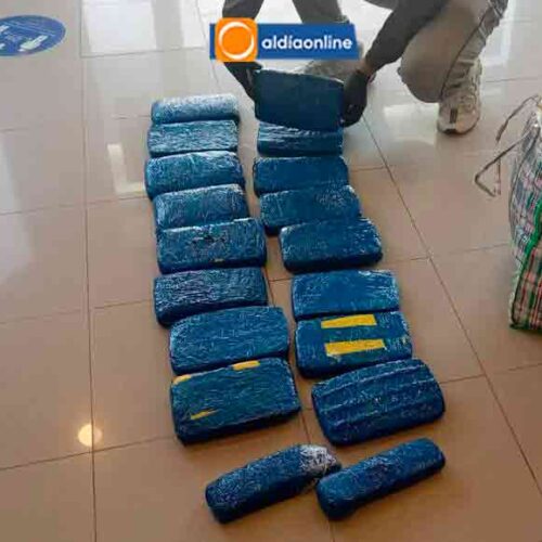 DOS CIUDADANOS PERUANOS APREHENDIDOS EN SAN FELIPE POR TRÁFICO ILÍCITO DE SUSTANCIAS (Video)