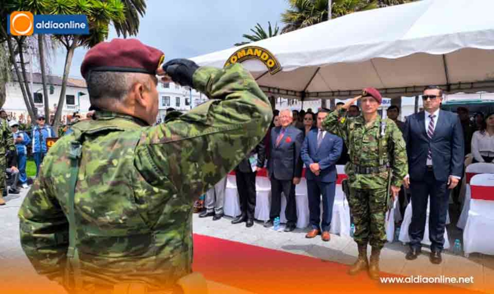 CONMEMORA CON SOLEMNIDAD LOS 197 AÑOS DE LA HISTÓRICA BATALLA DE TARQUI Y DEL DÍA DEL EJÉRCITO ECUATORIANO EN COTOPAXI