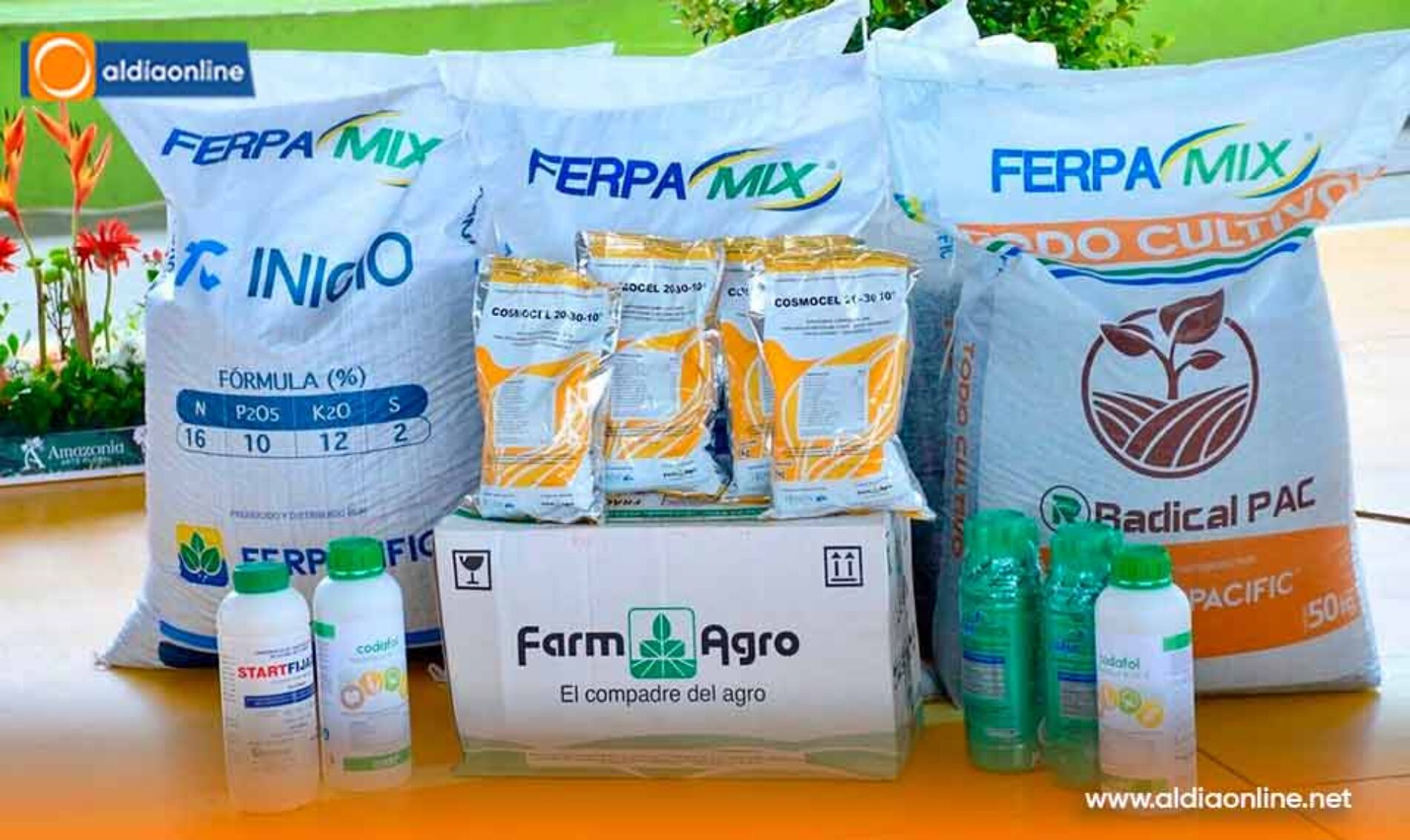 MÁS DE 23,6 MILLONES DE DÓLARES ENTREGA EL GOBIERNO NACIONAL EN INSUMOS PARA MEJORAR LA PRODUCCIÓN AGRÍCOLA