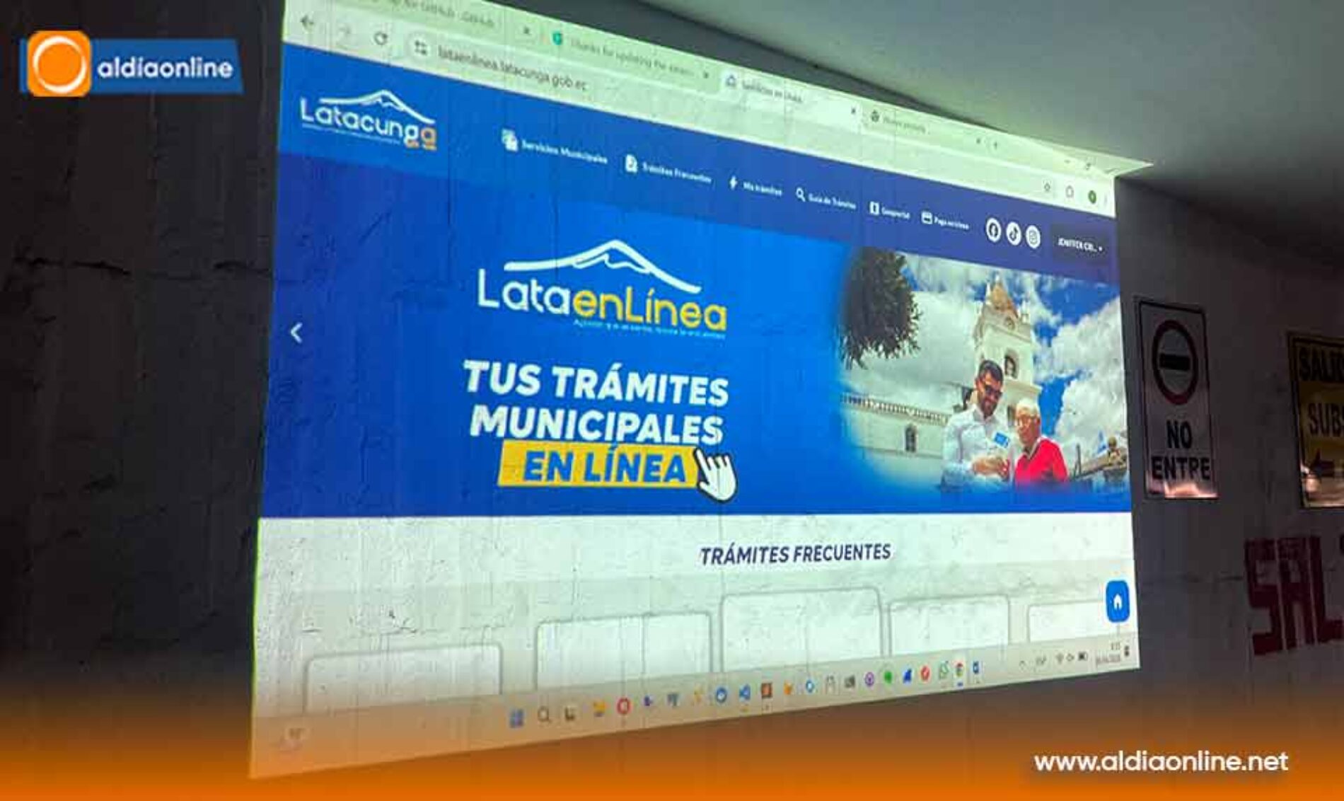 CAPACITACIÓN SOBRE EL USO DE LA PLATAFORMA “LATA EN LÍNEA” FORTALECE LA GESTIÓN DIGITAL EN EL MERCADO EL SALTO