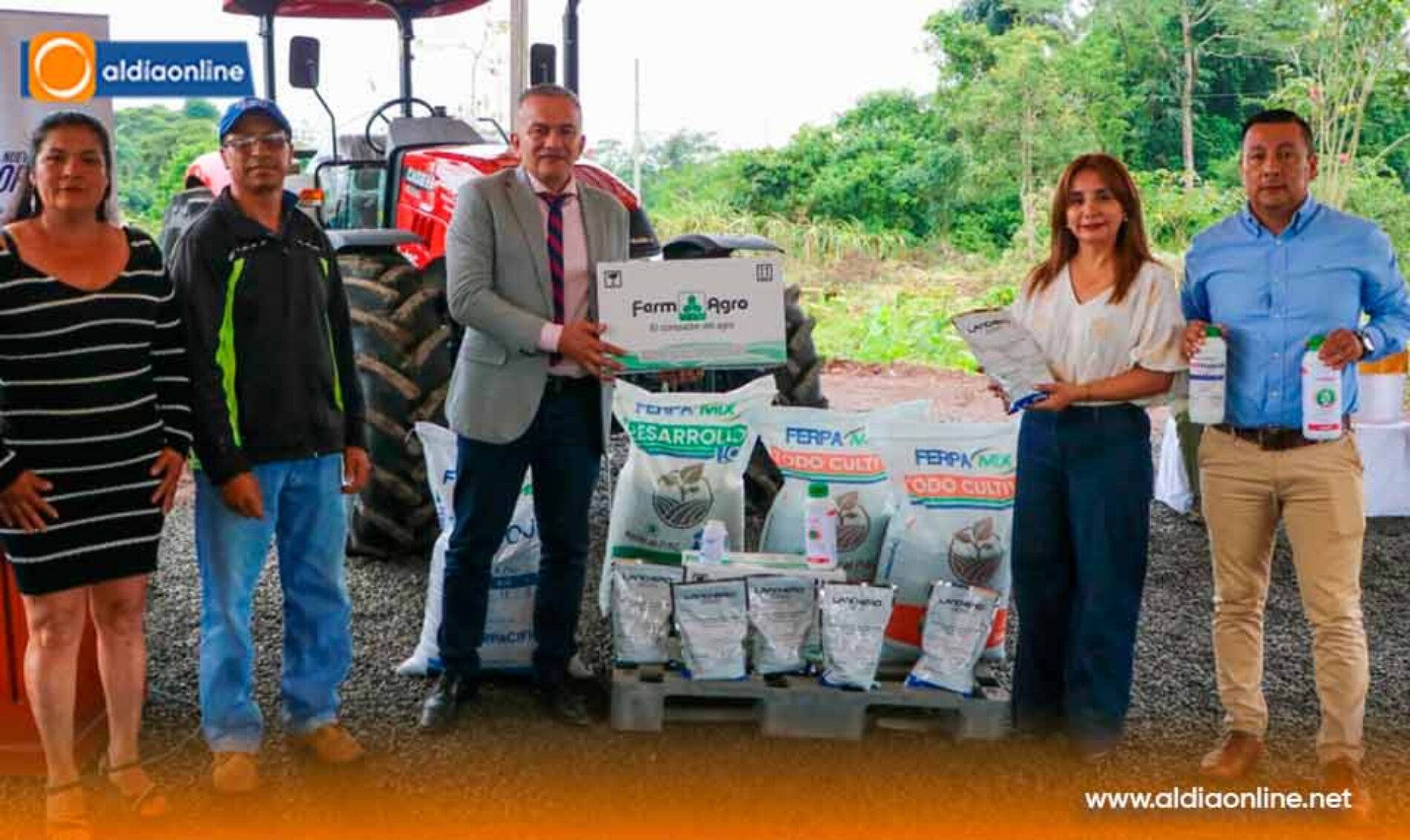 MÁS DE 23,6 MILLONES DE DÓLARES ENTREGA EL GOBIERNO NACIONAL EN INSUMOS PARA MEJORAR LA PRODUCCIÓN AGRÍCOLA
