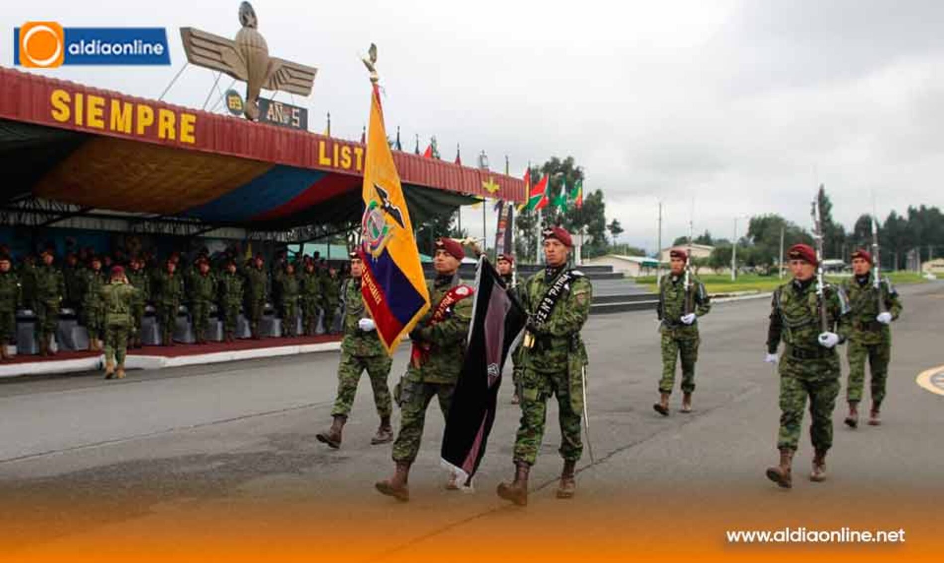 BRIGADA PATRIA REALIZÓ CEREMONIA DE RECONOCIMIENTOS HONORÍFICOS