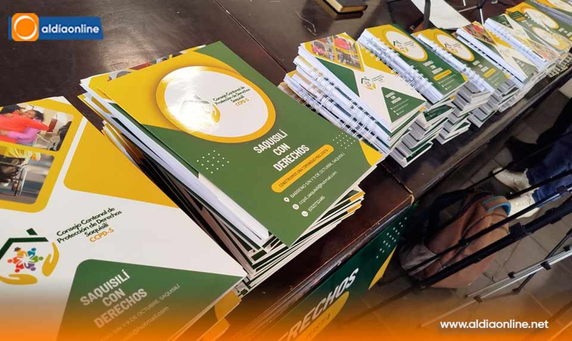 CCPD DE SAQUISILÍ FORTALECE SU IDENTIDAD INSTITUCIONAL CON NUEVO LOGO Y LANZA CAMPAÑA “SAQUISILÍ CON DERECHOS”.(VIDEO)