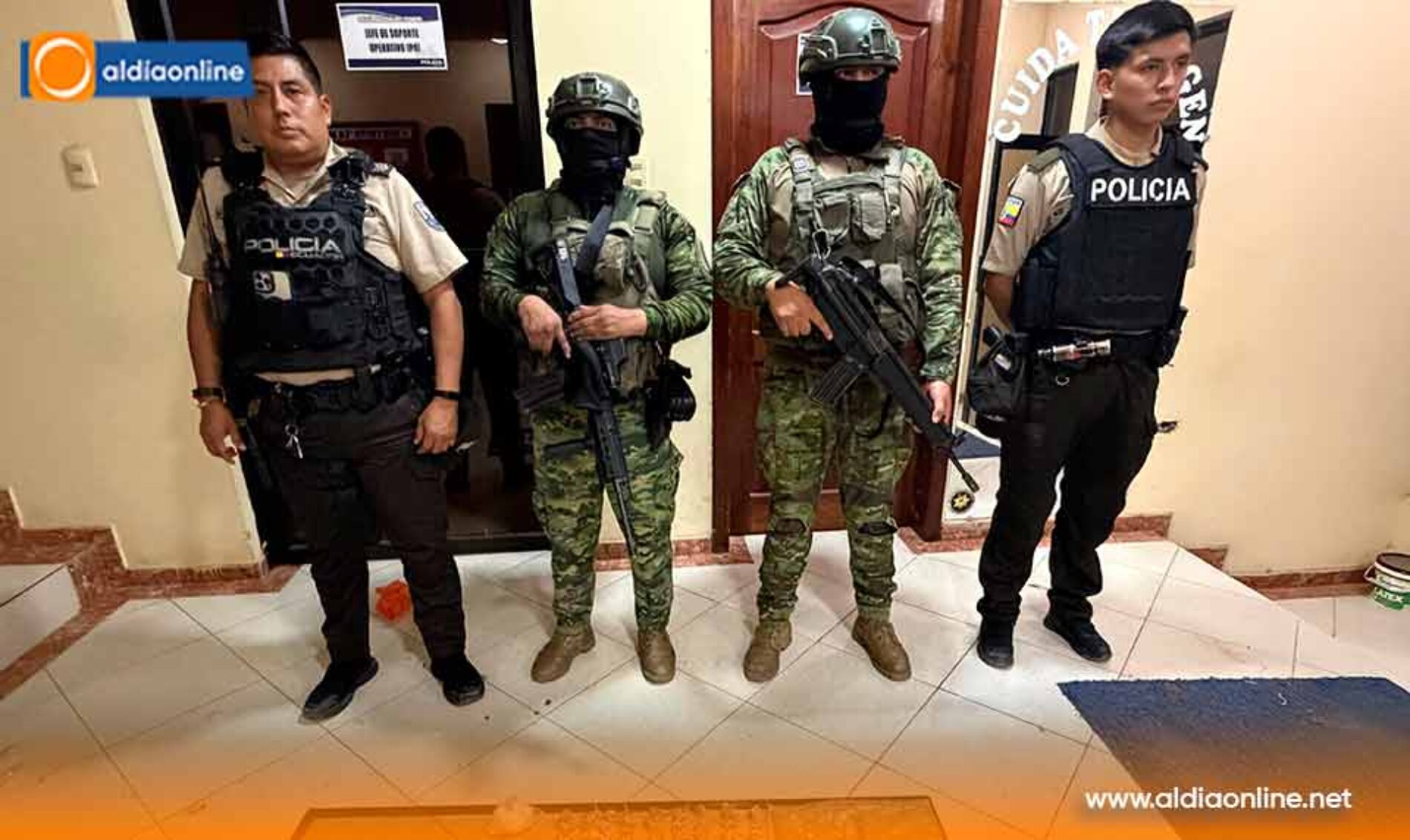 EJÉRCITO ECUATORIANO DESMANTELA CENTRO DE ACOPIO DE DROGA EN LA MANÁ