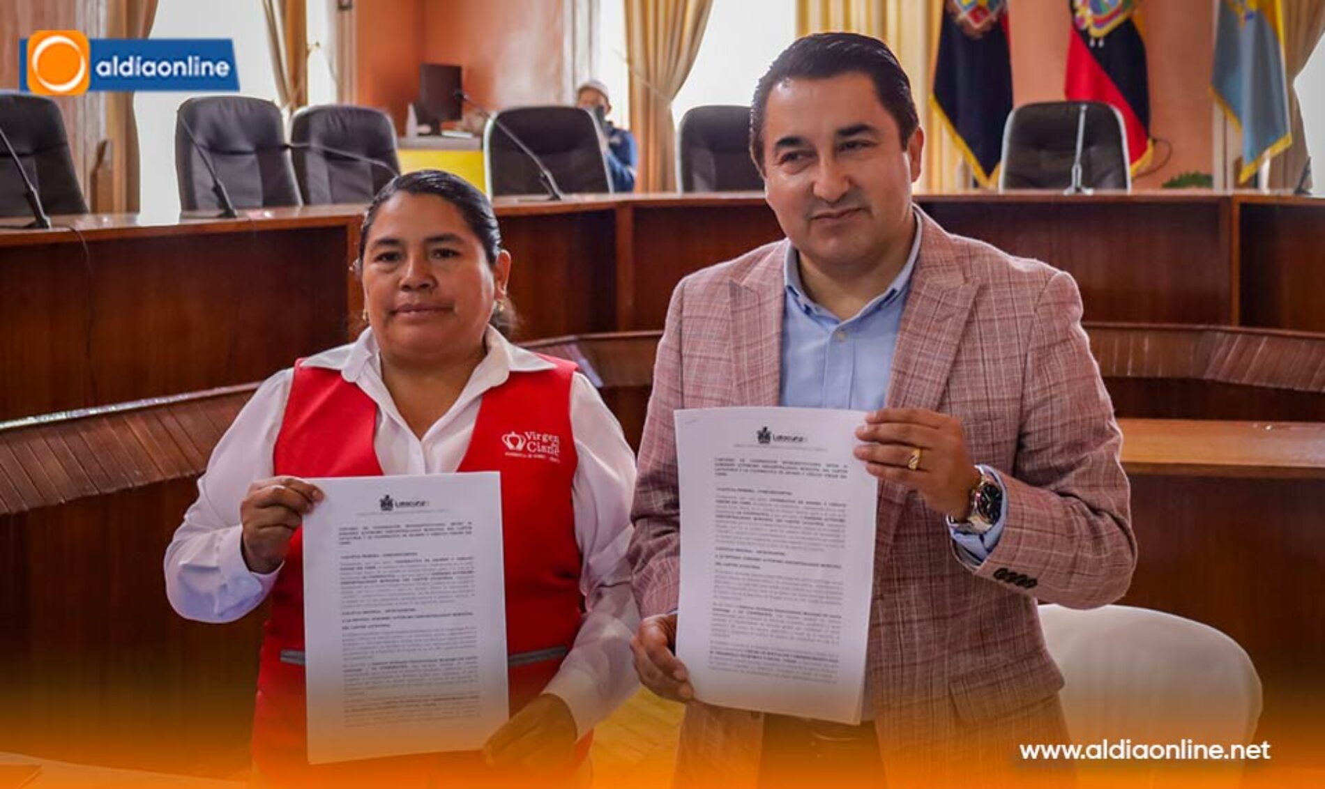 LATACUNGA IMPULSA SU FUTURO PRODUCTIVO CON HISTÓRICA FIRMA DE CONVENIO INTERINSTITUCIONAL