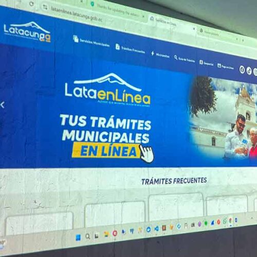 CAPACITACIÓN SOBRE EL USO DE LA PLATAFORMA “LATA EN LÍNEA” FORTALECE LA GESTIÓN DIGITAL EN EL MERCADO EL SALTO