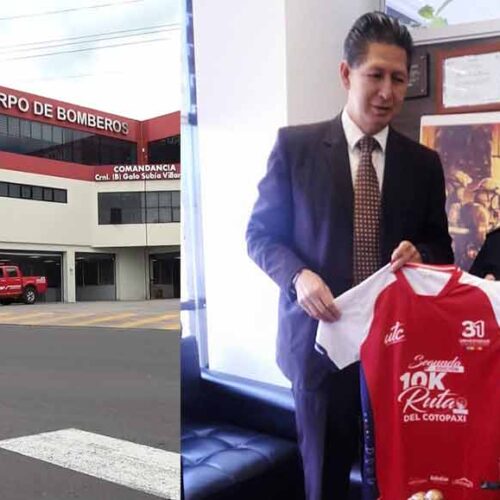 BOMBEROS DE LATACUNGA SE SUMAN A LA “RUTA DEL COTOPAXI 10K 2026”, UN DESAFÍO DE RESISTENCIA Y SUPERACIÓN