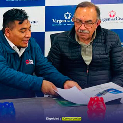 GAD MUNICIPAL DE SAQUISILÍ Y COOPERATIVA VIRGEN DEL CISNE FIRMAN ALIANZA ESTRATÉGICA PARA IMPULSAR LA INCLUSIÓN FINANCIERA