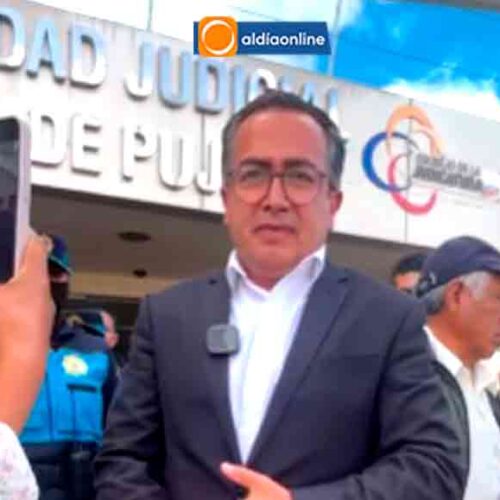 RAÚL ARROYO ACUDIÓ A UNIDAD JUDICIAL DE  PUJILÍ Y LLEGA A CONCILIACIÓN CON PERSONA QUE FUE DETENIDA