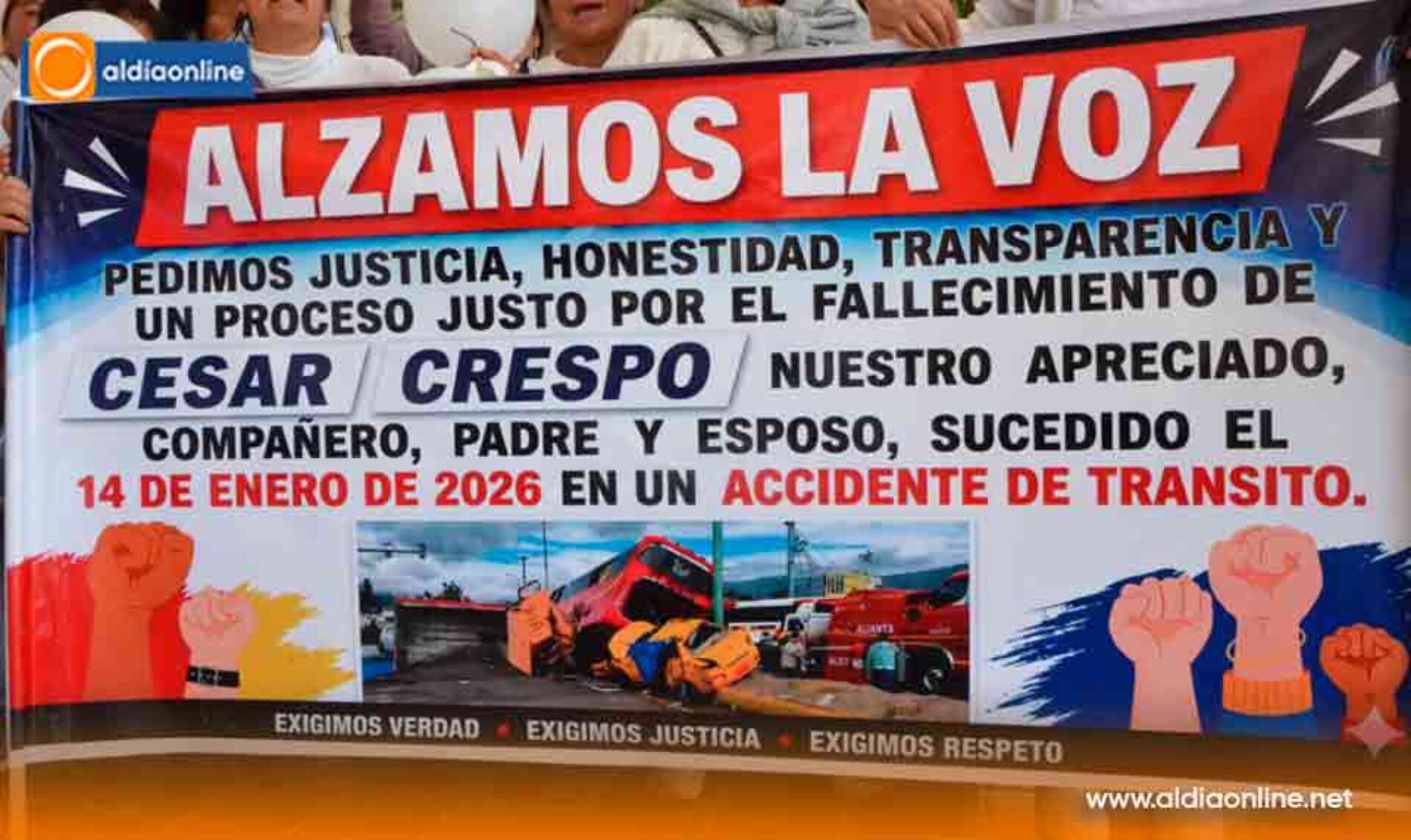 DOLOR E INDIGNACIÓN EN COTOPAXI,  FAMILIA DE VÍCTIMA DE ACCIDENTE EXIGE JUSTICIA TRAS MESES DE DILACIONES (Videos)
