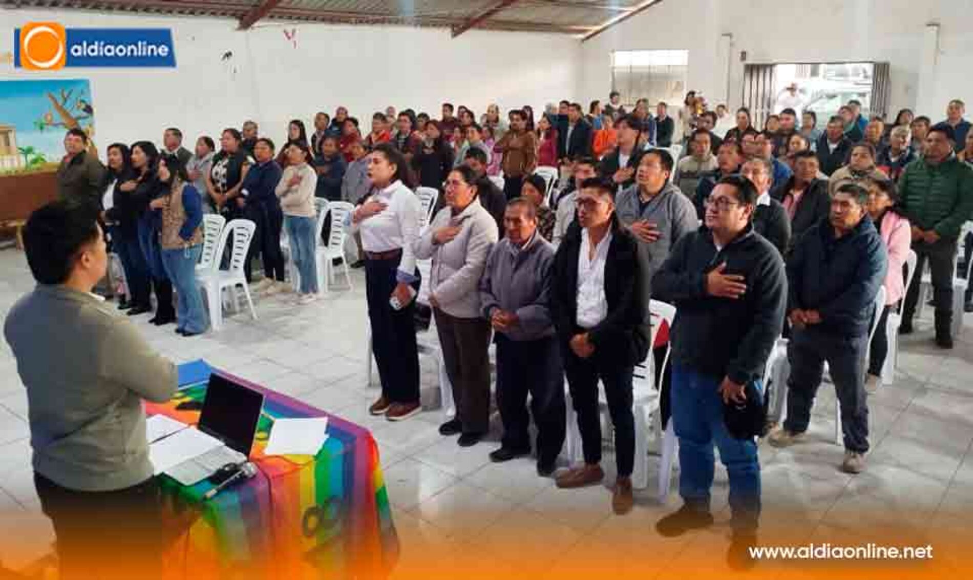 EDGAR AIMACAÑA OFICIALIZADO COMO PRE CANDIDATO A LA CONCEJALIA RURAL DE LATACUNGA POR PAHACKUTIK