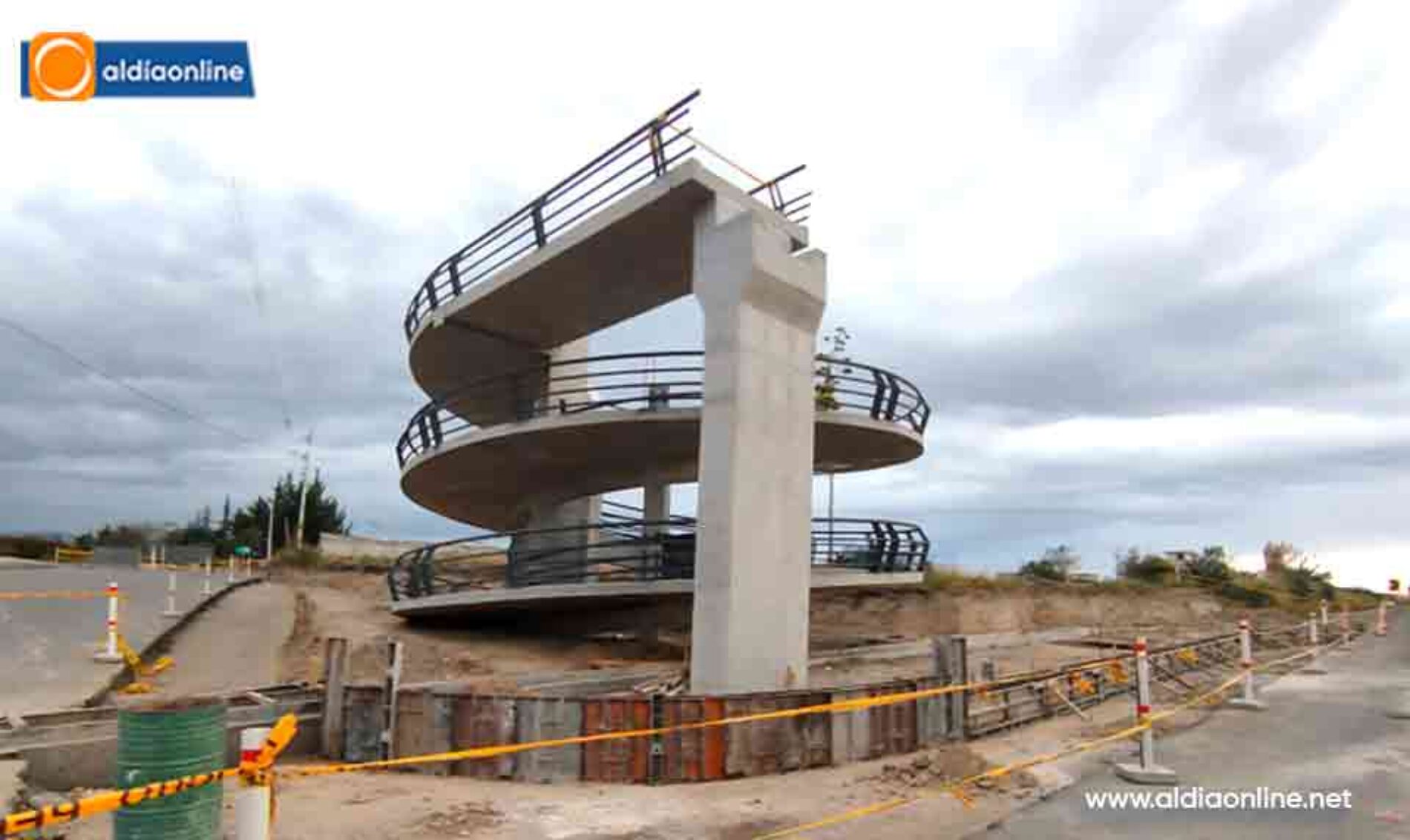 CIERRE PARCIAL EN LA E35 SECTOR EL CHAN POR MONTAJE DE PUENTE PEATONAL LUNES 27 Y MARTES 28