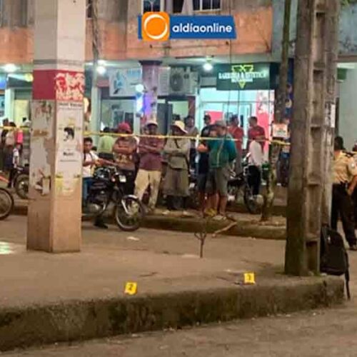HOMBRE DE 31 AÑOS FUE ASESINADO A ESTILO SICARIATO EN PLENA VÍA PÚBLICA EN LA MANÁ