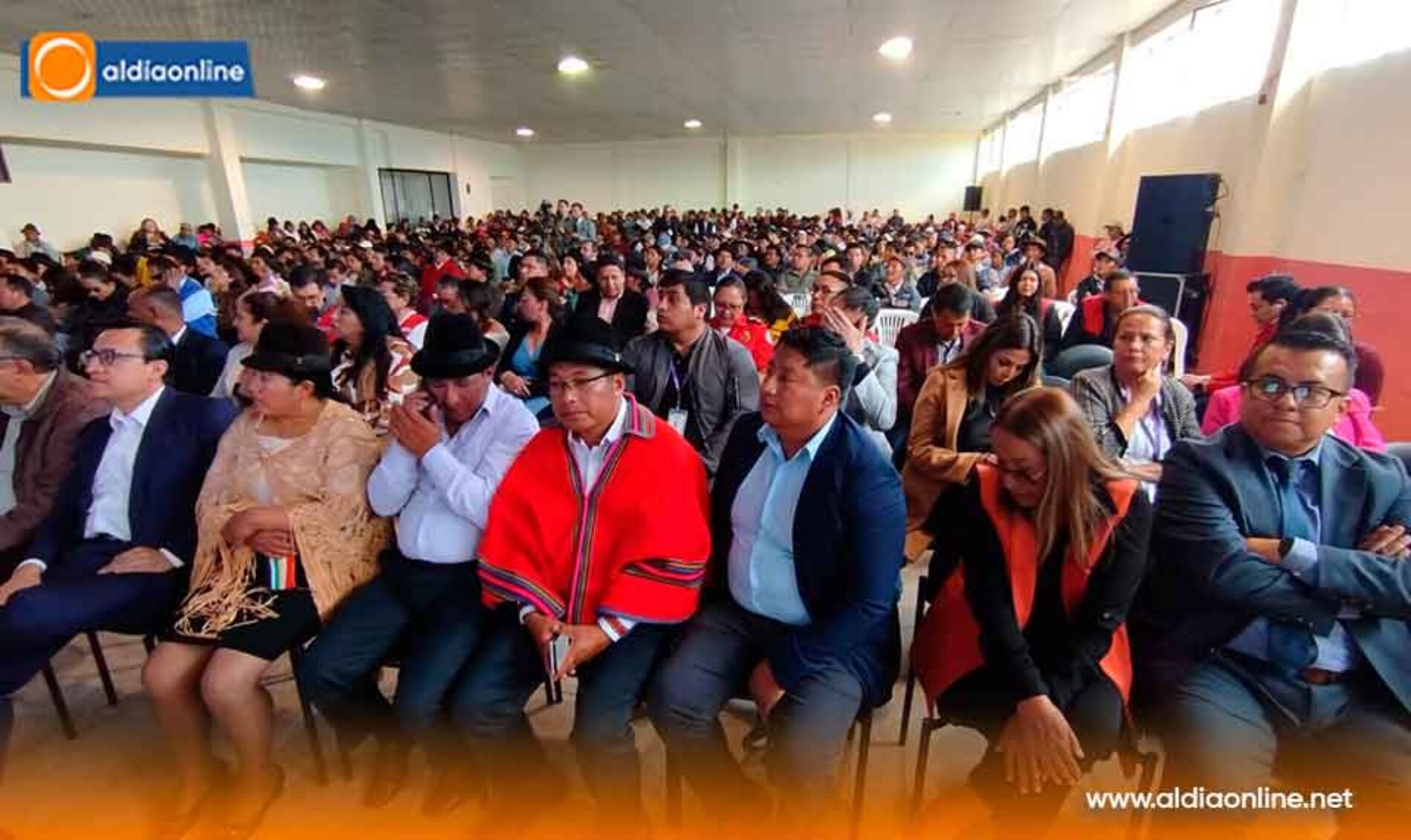 CUSUBAMBA FUE ESCENARIO DE MULTITUDINARIA RENDICIÓN DE CUENTAS DE LA PREFECTURA DE COTOPAXI