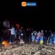 DERRUMBE BLOQUEA POR COMPLETO LA VÍA PUJILÍ – LA MANÁ Y DEJA AISLADOS A CIENTOS DE CONDUCTORES