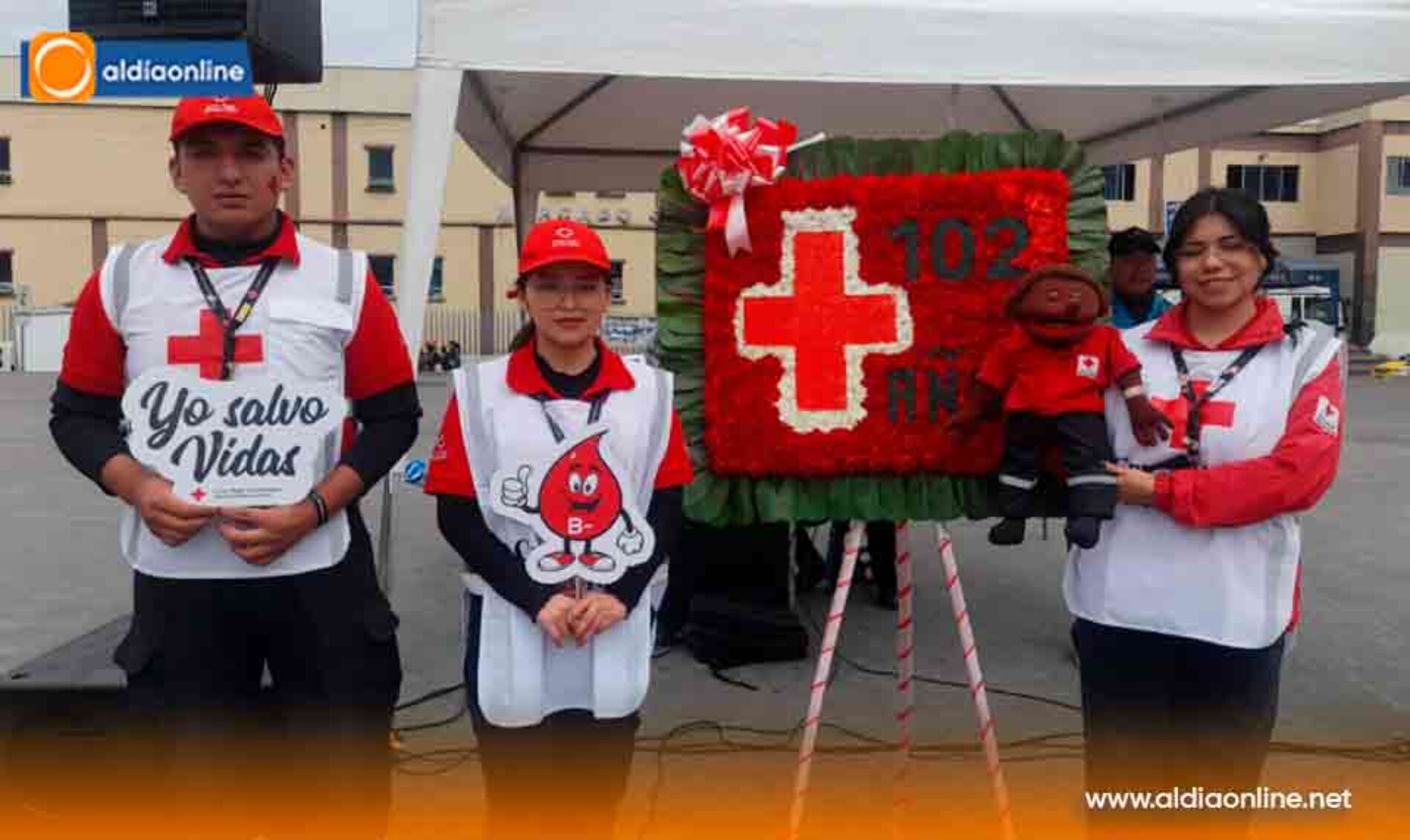 CRUZ ROJA ECUATORIANA CONMEMORÓ 102 AÑOS DE SERVICIO HUMANITARIO EN COTOPAXI (Video)