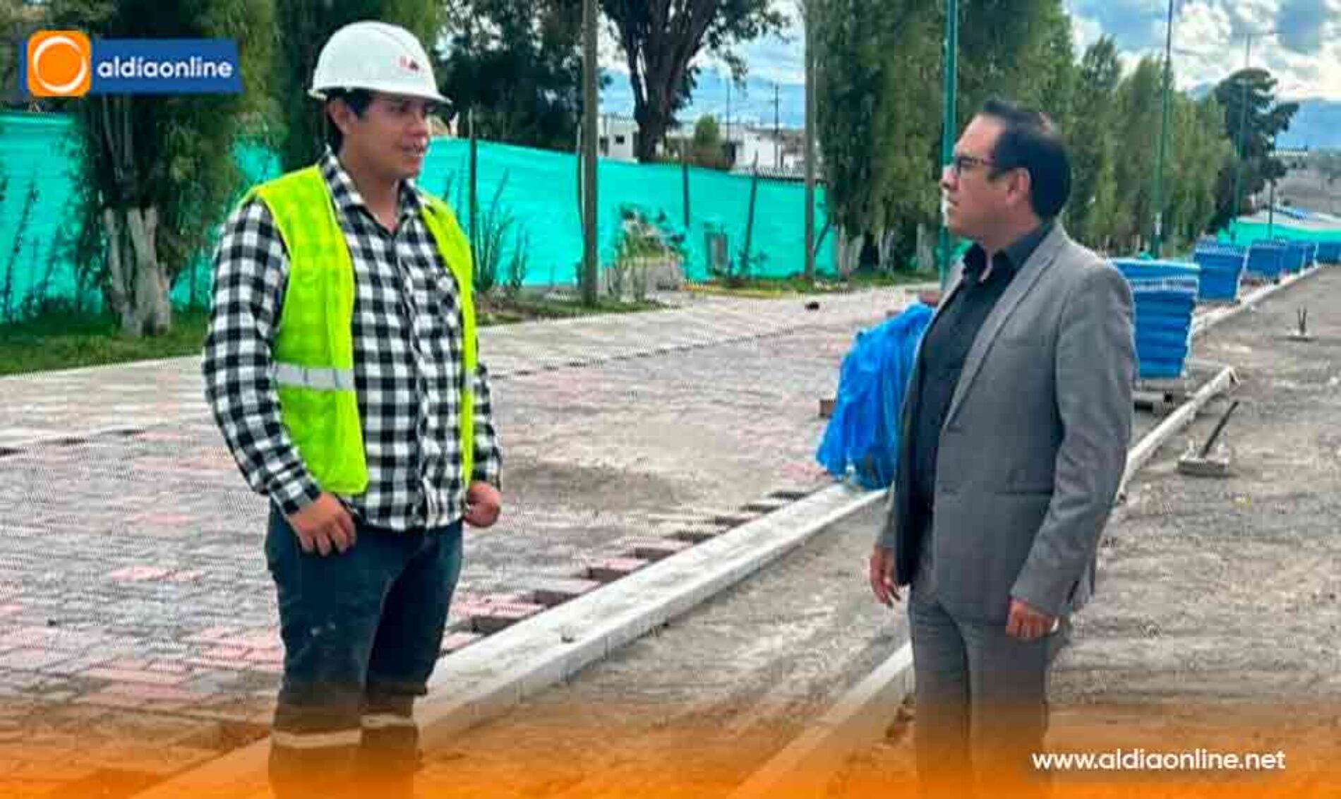 OBRA DEL PARQUE LINEAL LA LAGUNA BAJO LA LUPA DE CONCEJAL MOLINA POR FALLAS, IRREGULARIDADES Y FALTA DE PLANIFICACIÓN