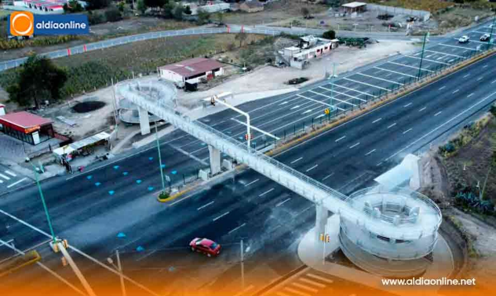 LA UNIÓN COMUNITARIA VENCIÓ Y BARRIO  EL CHAN INAUGURA PUENTE PEATONAL SOBRE LA E35