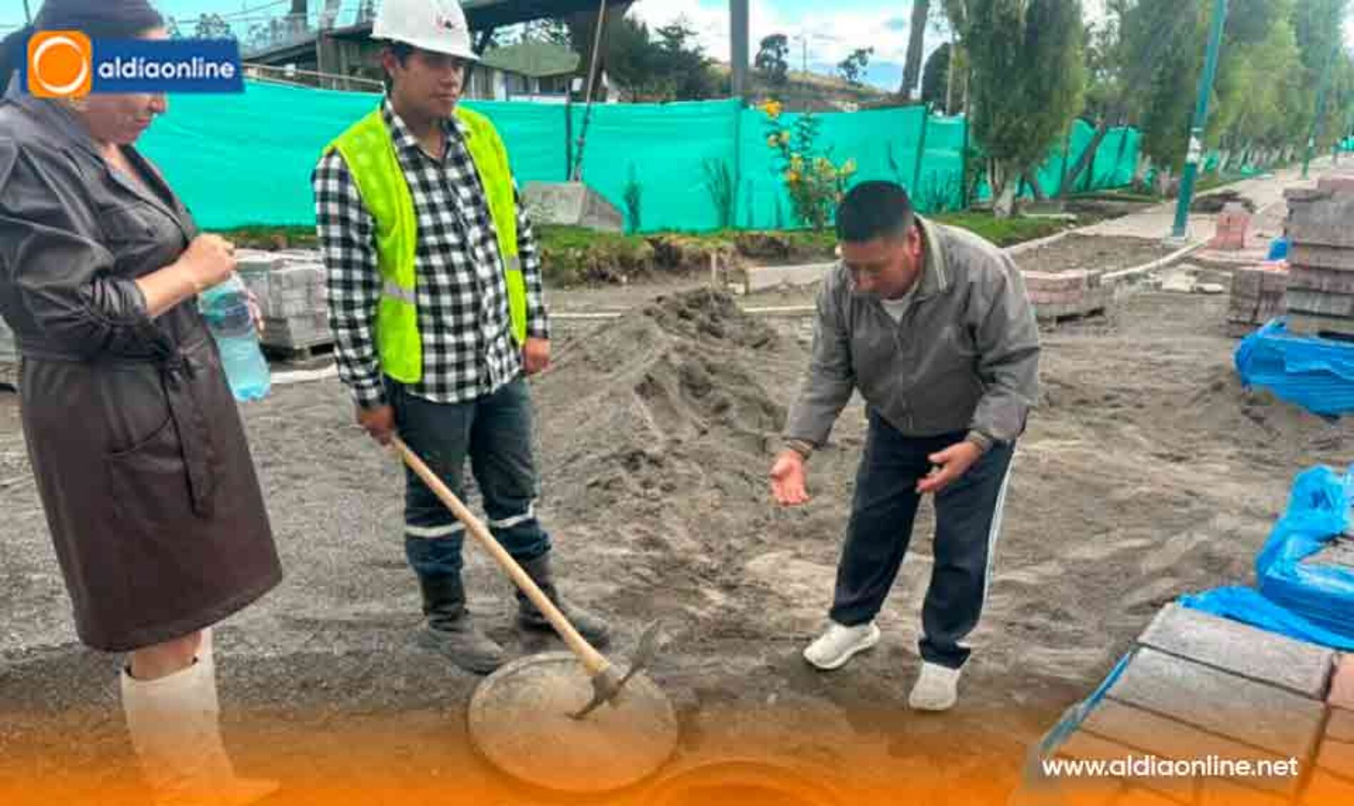 OBRA DEL PARQUE LINEAL LA LAGUNA BAJO LA LUPA DE CONCEJAL MOLINA POR FALLAS, IRREGULARIDADES Y FALTA DE PLANIFICACIÓN