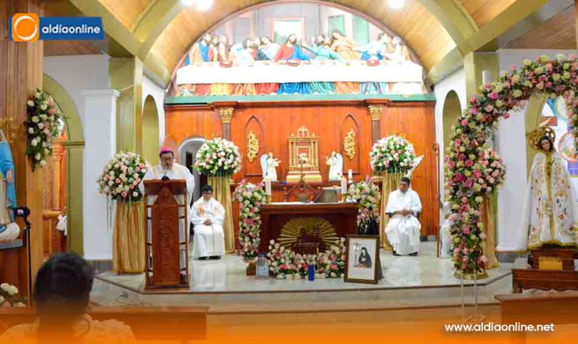 DONACIÓN DE IMAGEN DE SANTA MARIANITA DE JESÚS MARCA LAS FESTIVIDADES PATRONALES EN JOSEGUANGO BAJO (Video)