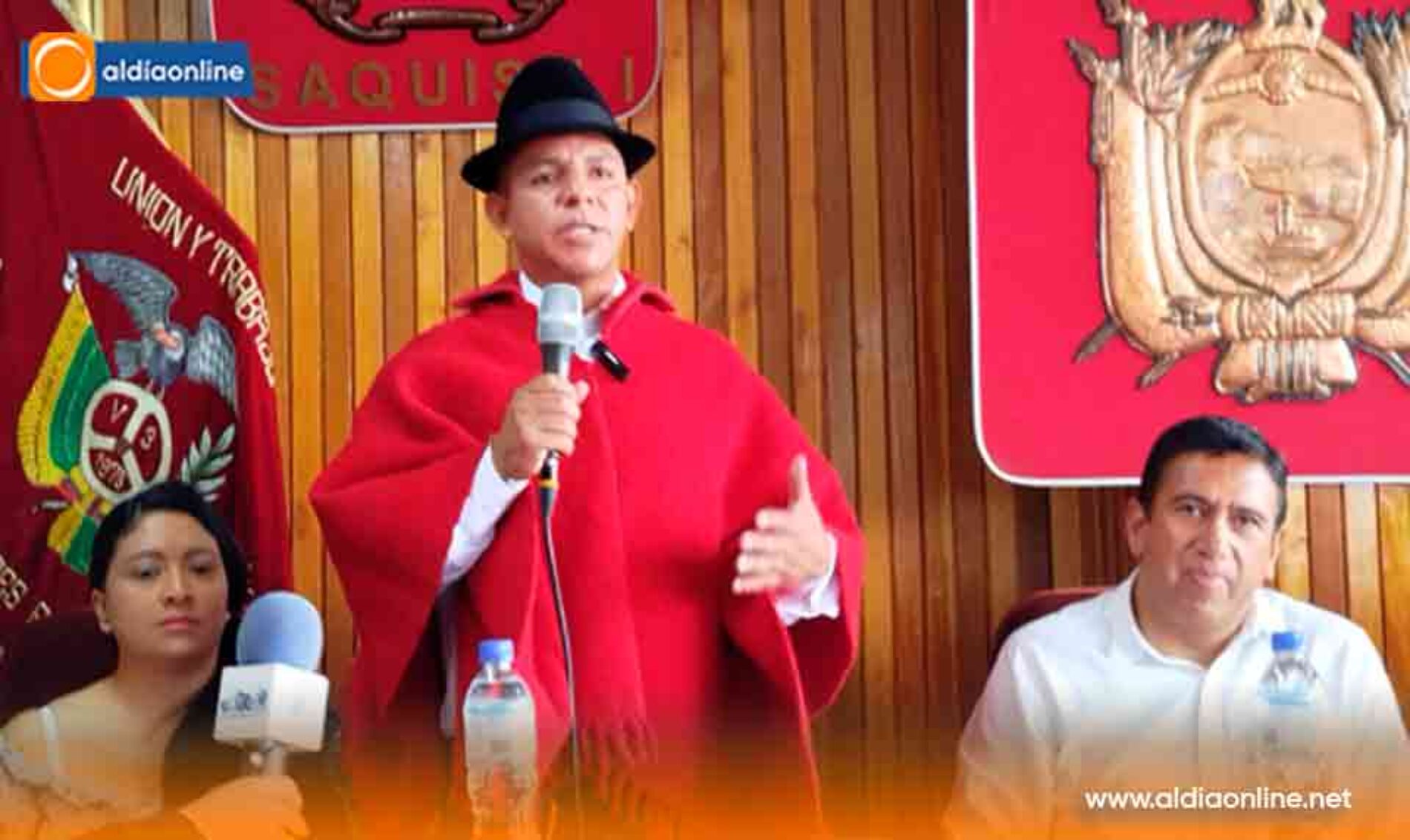 JANIO BUSTILLOS SE PRESENTA COMO PRECANDIDATURA A LA ALCALDÍA DE SAQUISILÍ POR SUMA 23 (Video)