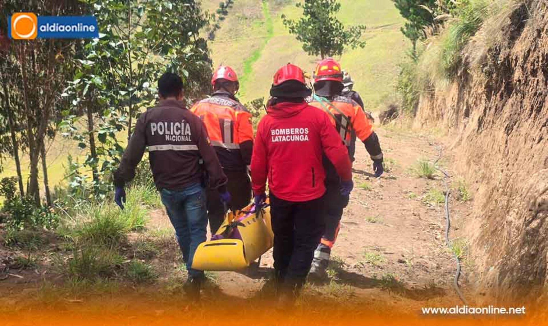 BOMBEROS DE LATACUNGA LOCALIZAN SIN VIDA A MUJER REPORTADA COMO DESAPARECIDA EN EL CERRO PUTZALAHUA