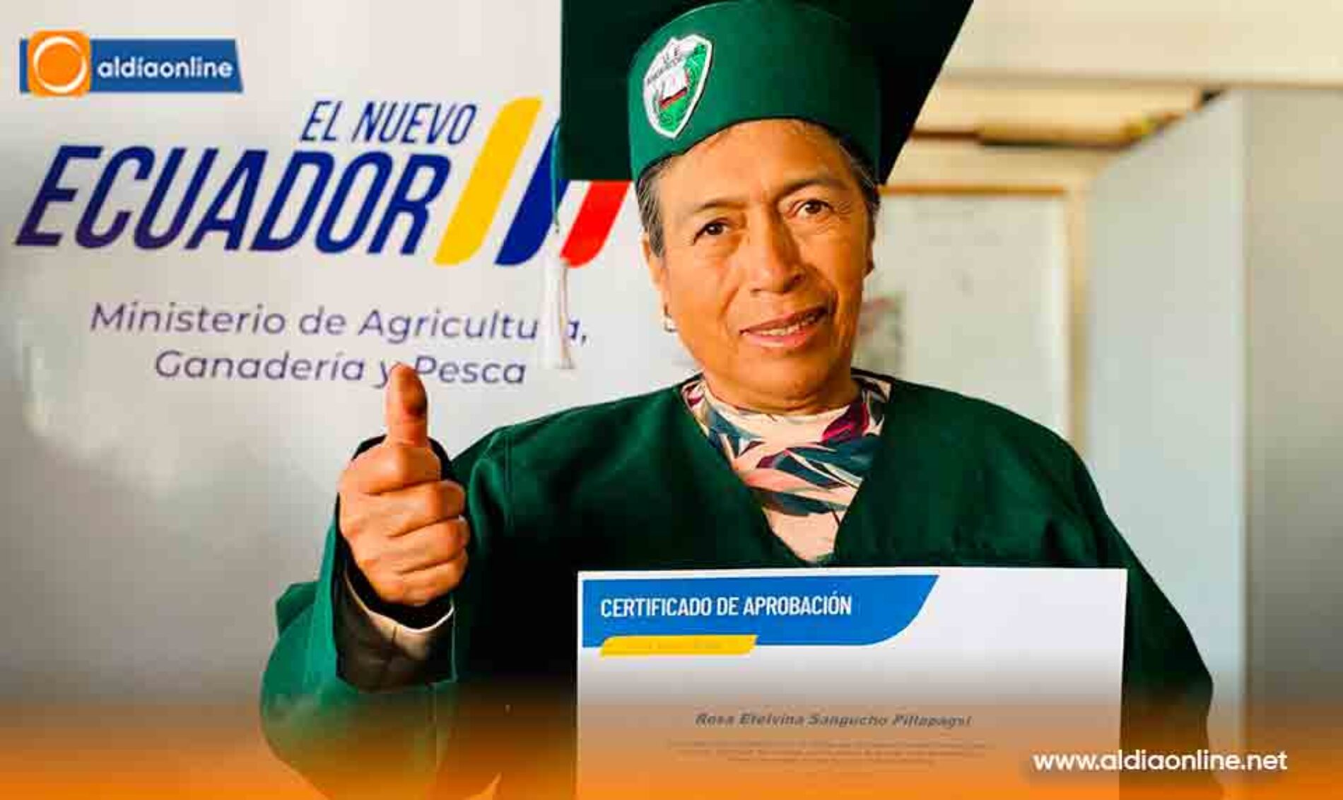 MAGP CERTIFICÓ A PRODUCTORES DE SALACHE ANGAMARCA EN AGRICULTURA FAMILIAR CAMPESINA