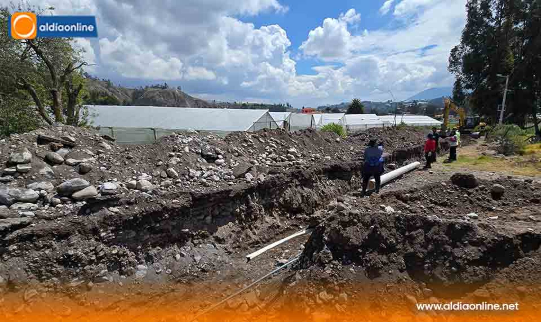 LA DELICIA DE PANZALEO DEJARÁ ATRÁS LOS POZOS SÉPTICOS GRACIAS A LA INSTALACIÓN DE LA NUEVA RED DE ALCANTARILLADO