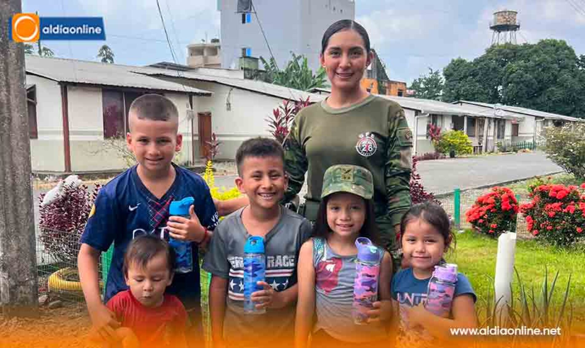 EL GRUPO DE FUERZAS ESPECIALES  N.° 26 CENEPA CONMEMORARON EL DÍA  INTERNACIONAL DEL NIÑO CON ACTIVIDADES RECREATIVAS
