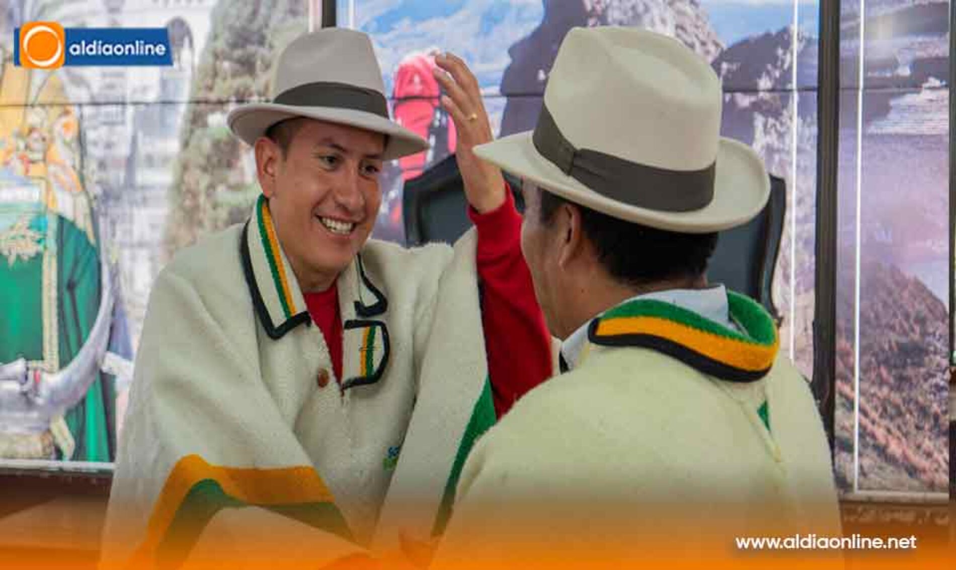 SAN BUENAVENTURA EXTIENDE LA INVITACIÓN OFICIAL A LA MAMA NEGRA CON TRADICIONAL JOCHA AL MUNICIPIO DE SAQUISILÍ