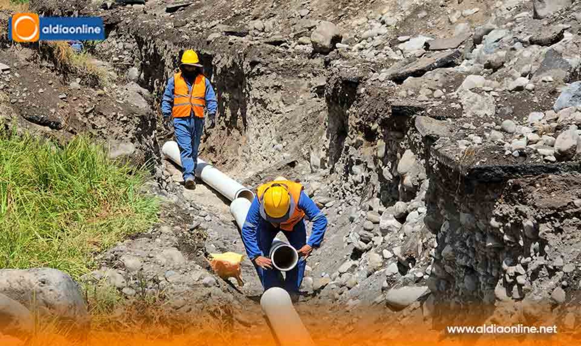 LA DELICIA DE PANZALEO DEJARÁ ATRÁS LOS POZOS SÉPTICOS GRACIAS A LA INSTALACIÓN DE LA NUEVA RED DE ALCANTARILLADO
