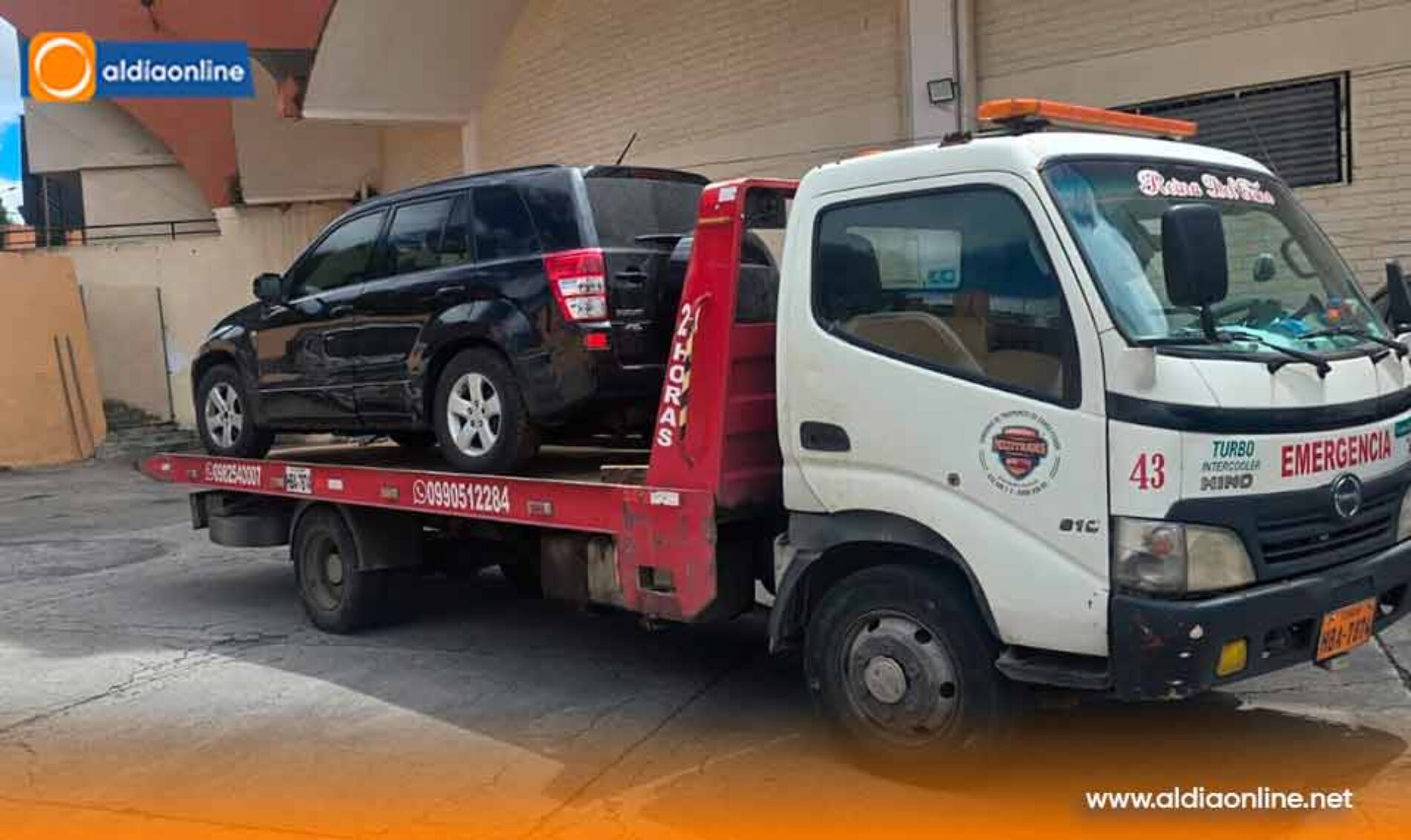 RECUPERACIÓN DE VEHÍCULO REPORTADO COMO ROBADO EN AMBATO