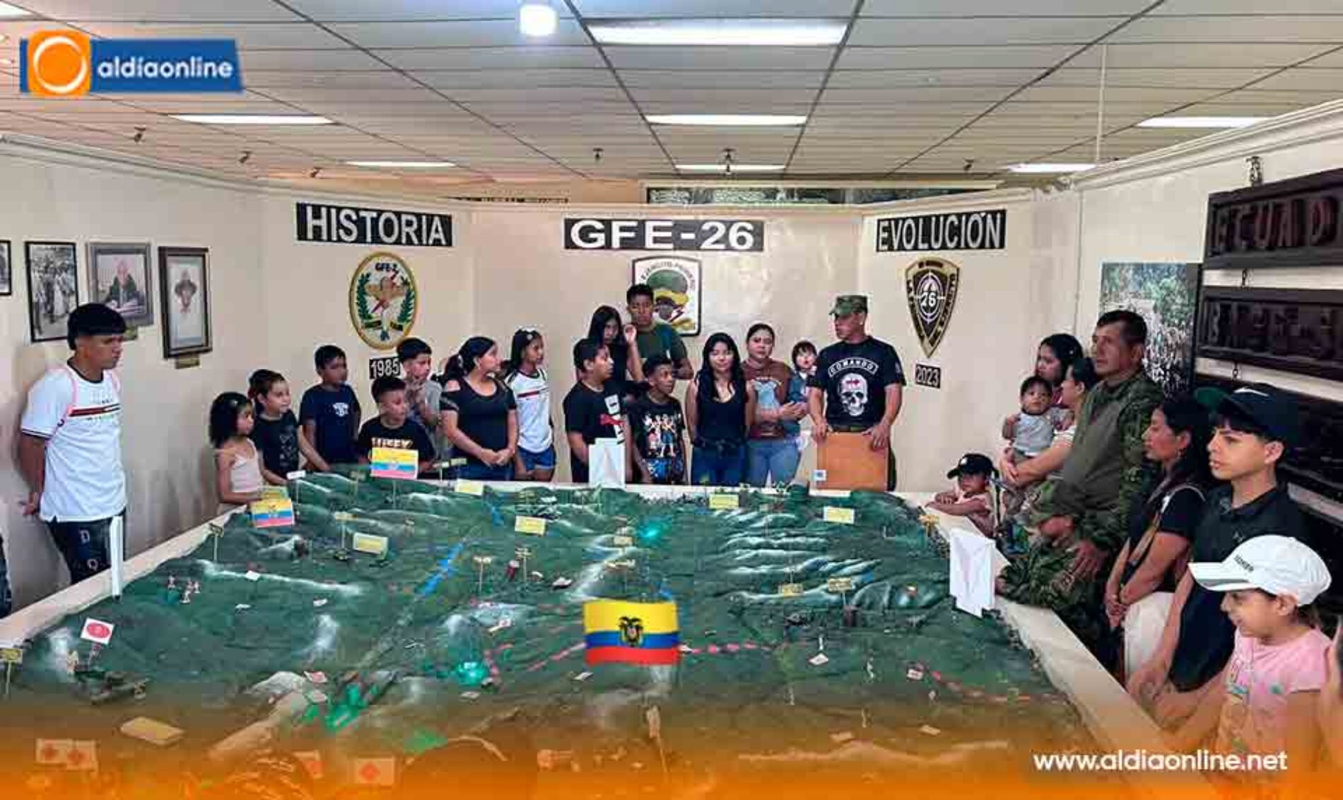 EL GRUPO DE FUERZAS ESPECIALES  N.° 26 CENEPA CONMEMORARON EL DÍA  INTERNACIONAL DEL NIÑO CON ACTIVIDADES RECREATIVAS