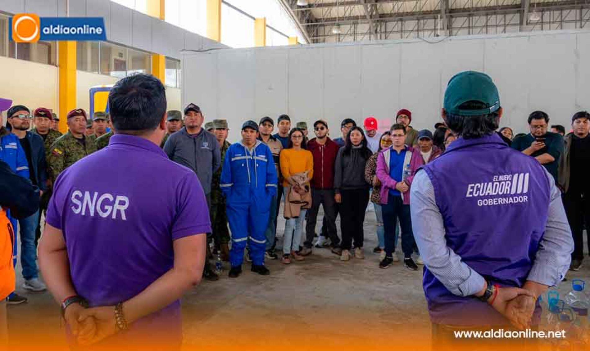COTOPAXI RECIBE PRIMER CARGAMENTO DE AYUDA HUMANITARIA CON DESTINO A VENEZUELA