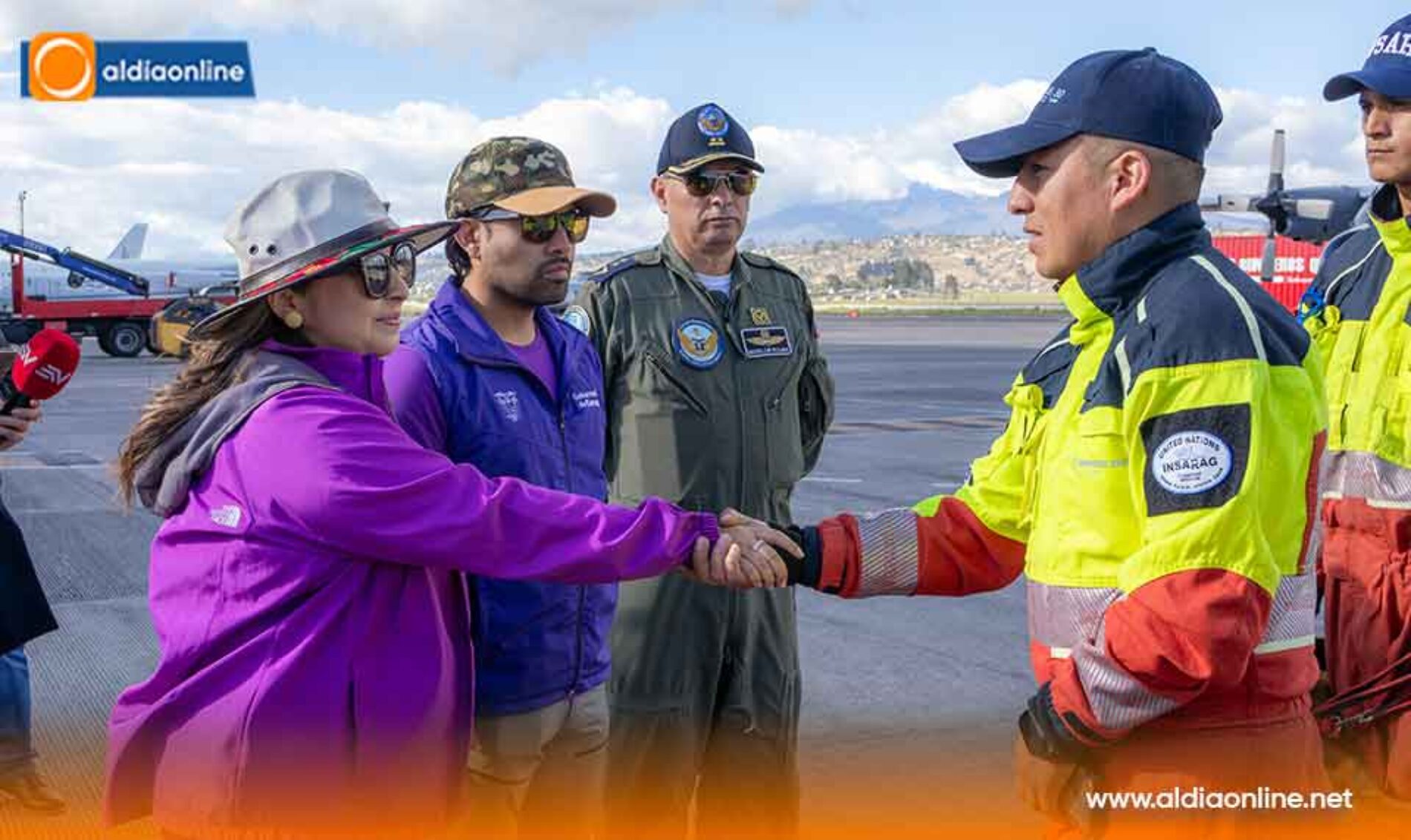COTOPAXI SE UNE A LA SOLIDARIDAD CON VENEZUELA