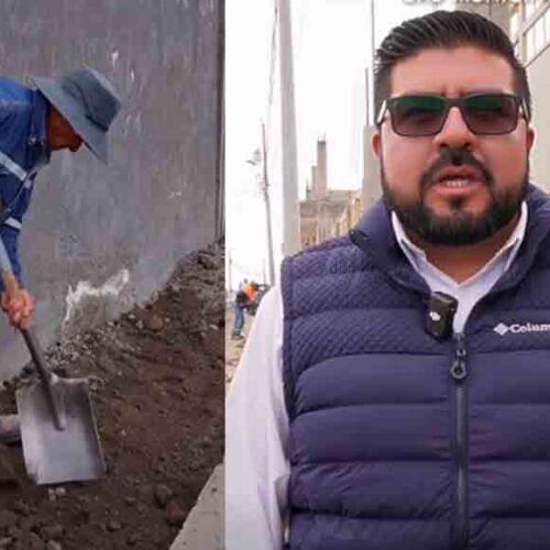 INICIA CONSTRUCCIÓN DE 1,5 KILÓMETROS DE ACERAS EN EL BARRIO SAN MARCOS SALCEDO MEDIANTE TRABAJO CONJUNTO CON LA PREFECTURA