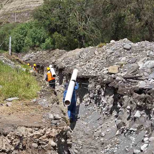 LA DELICIA DE PANZALEO DEJARÁ ATRÁS LOS POZOS SÉPTICOS GRACIAS A LA INSTALACIÓN DE LA NUEVA RED DE ALCANTARILLADO