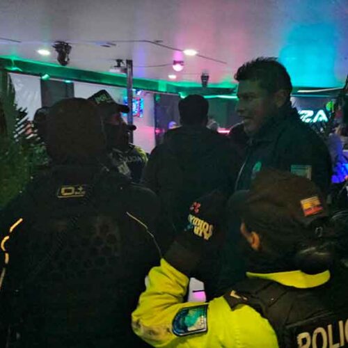 POLICÍA NACIONAL EJECUTÓ OPERATIVO PANDORA EN CENTROS DE DIVERSIÓN NOCTURNA EN TUNGURAHUA