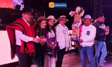 DANZANTE DE ORO,  FUE GANADO POR DELEGACIÓN DE SUCUMBÍOS, SACHA RUNA ASHPA MAMA TUTUY