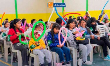 NIÑOS SE LLENARON DE ALEGRÍA  AL CELEBRAR SU DÍA EN UNA  JORNADA INOLVIDABLE EN SAQUISILÍ