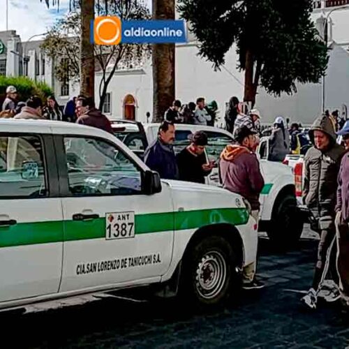TRANSPORTE MIXTO EN CAMIONETAS  SOLICITAN REVISIÓN DE TARIFAS CON  INCREMENTO DEL 20%  Y ATENCIÓN  A SUS DEMANDAS (Video)