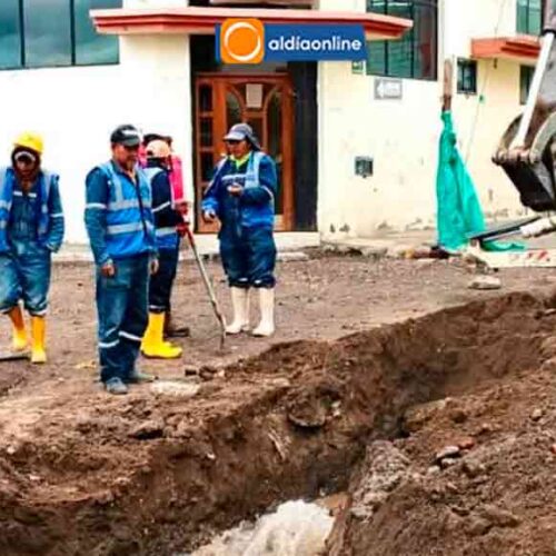 MUNICIPIO INTERVIENE EL SISTEMA DE ALCANTARILLADO EN EL BARRIO LA LAGUNA Y SE SUPERA LOS INCONVENIENTES