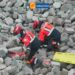 RESCATISTAS Y EL CAN “ARES” DEMOSTRARON SU EFICACIA SIMULACRO NACIONAL ANTE POSIBLE ERUPCIÓN DEL COTOPAXI