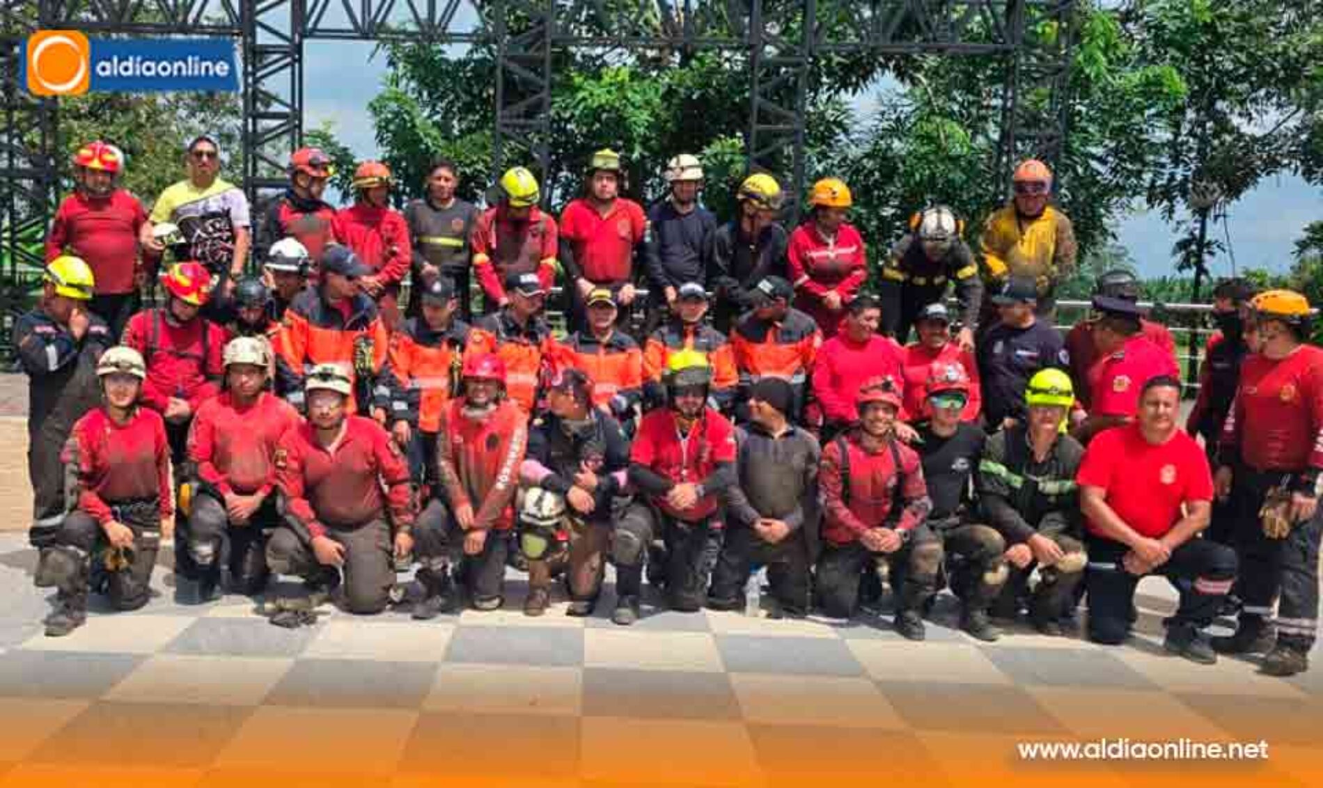 BOMBEROS LATACUNGA IMPULSA Y APORTÓ EL ENTRENAMIENTO DE ÉLITE EN EL CRECL 2026 EN PUEBLOVIEJO