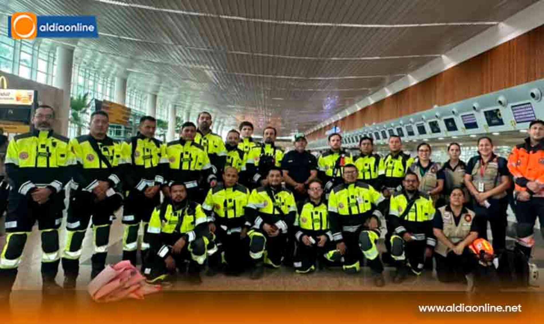 ECUADOR FORTALECE SU APOYO A VENEZUELA UN NUEVO CONTINGENTE DE BOMBEROS RESCATISTAS REFUERZAN LABORES DE BÚSQUEDA Y RESCATE