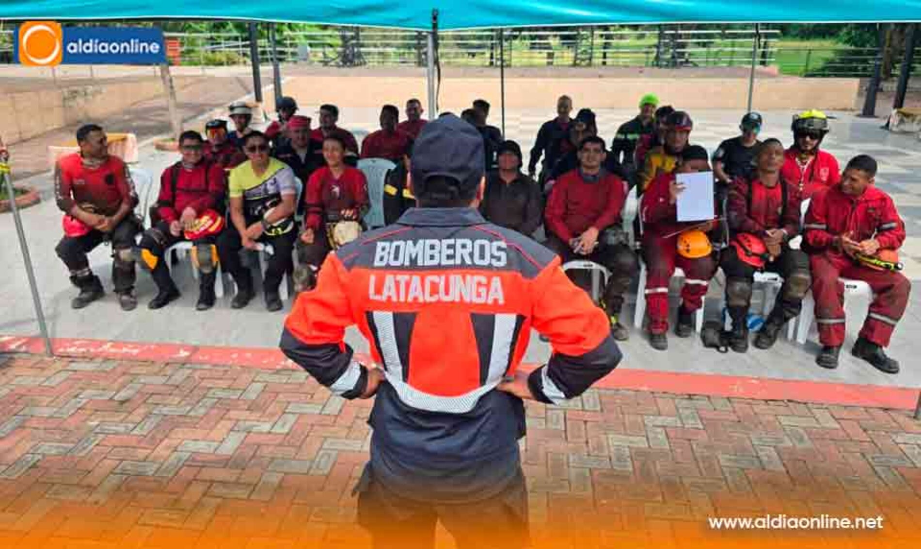 BOMBEROS LATACUNGA IMPULSA Y APORTÓ EL ENTRENAMIENTO DE ÉLITE EN EL CRECL 2026 EN PUEBLOVIEJO
