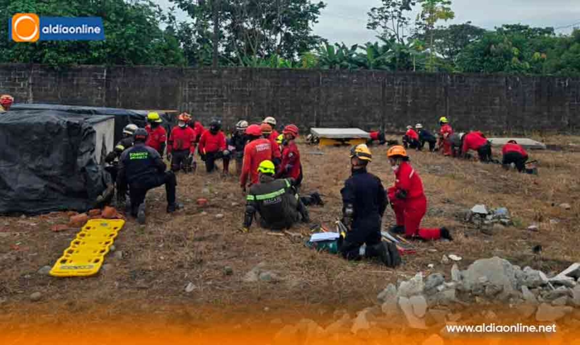 BOMBEROS LATACUNGA IMPULSA Y APORTÓ EL ENTRENAMIENTO DE ÉLITE EN EL CRECL 2026 EN PUEBLOVIEJO